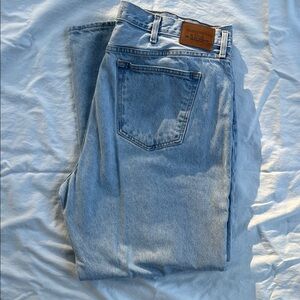 Abercrombie & Fitch Sky Blue Authentic Rigid Baggy Men's Jeans 40x32